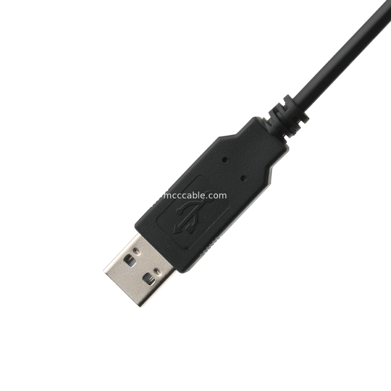 FT234X 5V PCBA USB-A से RJ45 सीरियल केबल 8p8c RS232 संचार लाइन के साथ संगत