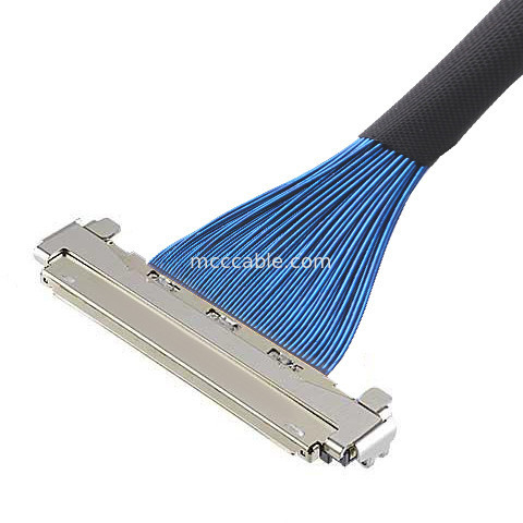 माइक्रो कोएक्स केबल 60P 20878-060t-01 रिसेप्टेकल प्लग पार्ट्स शेल हाउसिंग लॉक कवर