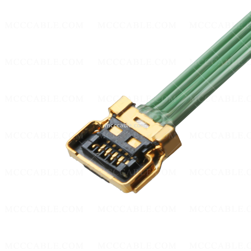 Lvds 5P माइक्रो कोएक्सियल केबल 20380-R30t-060 30पिन से 20857-005t-01 5पिन
