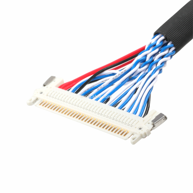 एलवीडीएस केबल DF13-4008-1.250 10 से FI-X30HL और KW30-8P-10 800 केबल समाक्षीय कनेक्टर