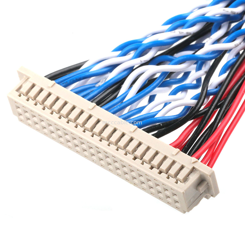 एलवीडीएस केबल DF13-4008-1.250 10 से FI-X30HL और KW30-8P-10 800 केबल समाक्षीय कनेक्टर