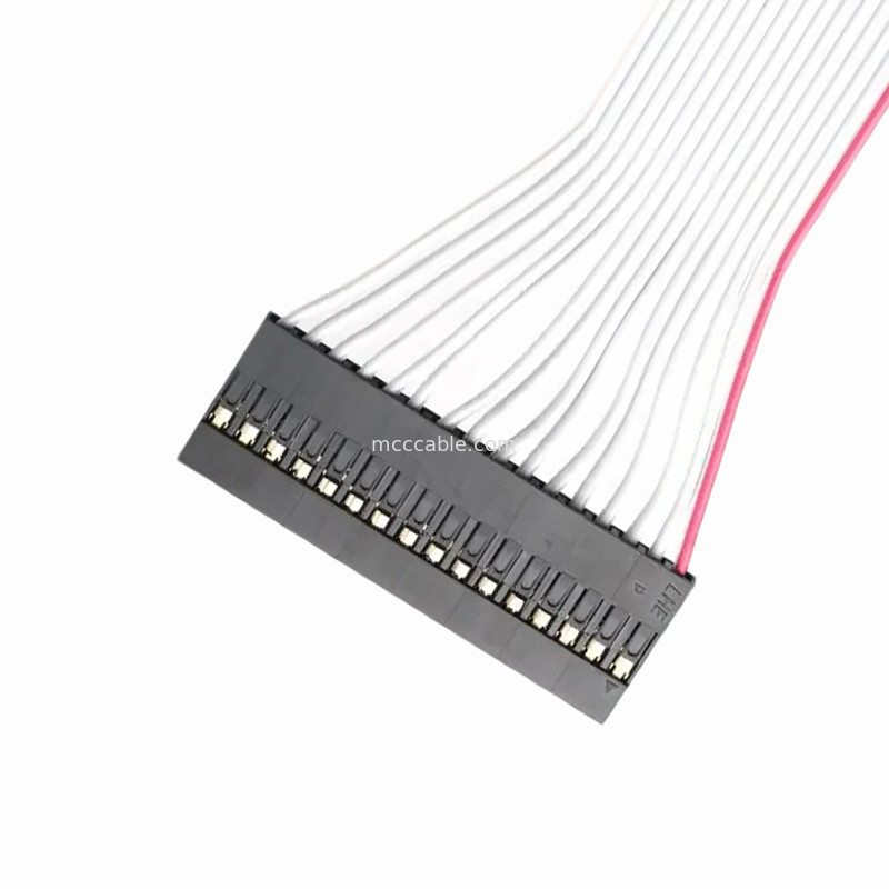 DP2.54-1×16P से IDC2.54 2×8P रिबन केबल असेंबली