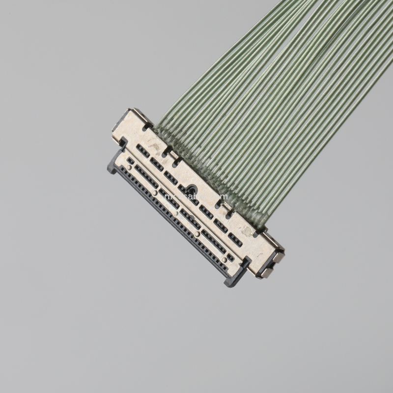 0.4mm पिच USL20-30SS-007CH - 4K IP कैमरों के लिए उच्च-प्रदर्शन ZIF कनेक्टर
