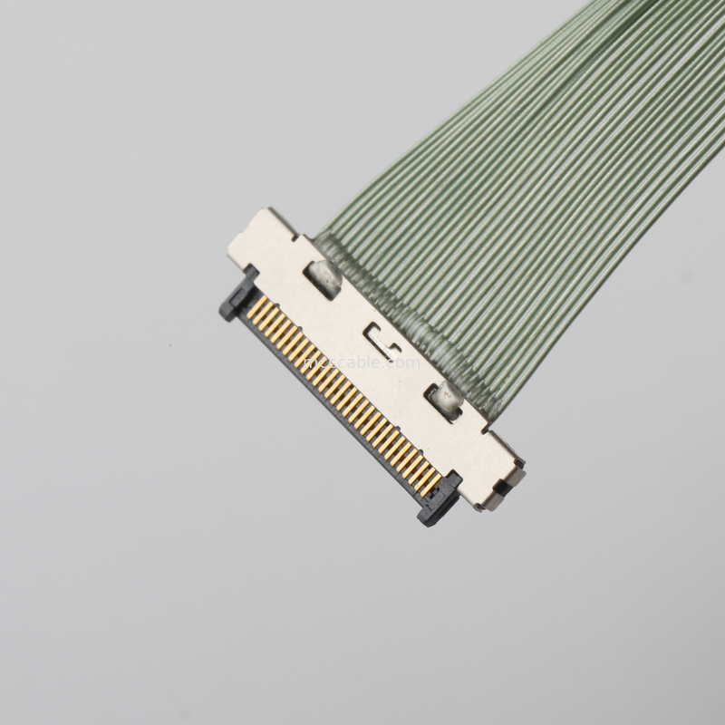 0.4mm पिच USL20-30SS-007CH - 4K IP कैमरों के लिए उच्च-प्रदर्शन ZIF कनेक्टर