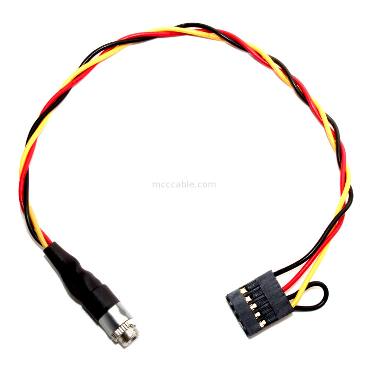 10POS 2.54MM PITCH Molex 22-55-2101 हेडर 3.5MM पैनल माउंट ऑडियो जैक