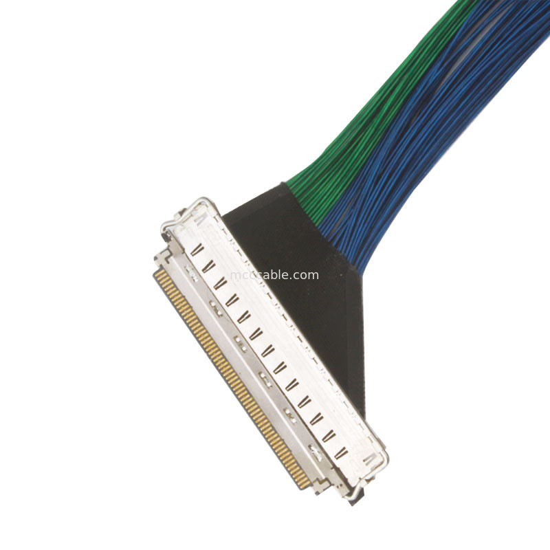 40P 20847 3427 20848 20849 20846 माइक्रो कोएक्सियल केबल 0.5 मिमी पिच 40Pin के लिए Vr हेडसेट इंटरफेस सिग्नल