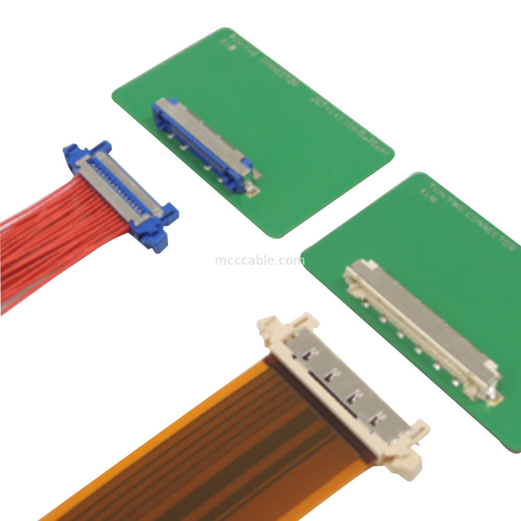 JST FWG 31P-FWG-Z-1 0.5 Mm पिच वायर टू बोर्ड वायर हार्नेस lvds डिस्प्ले कनेक्टर