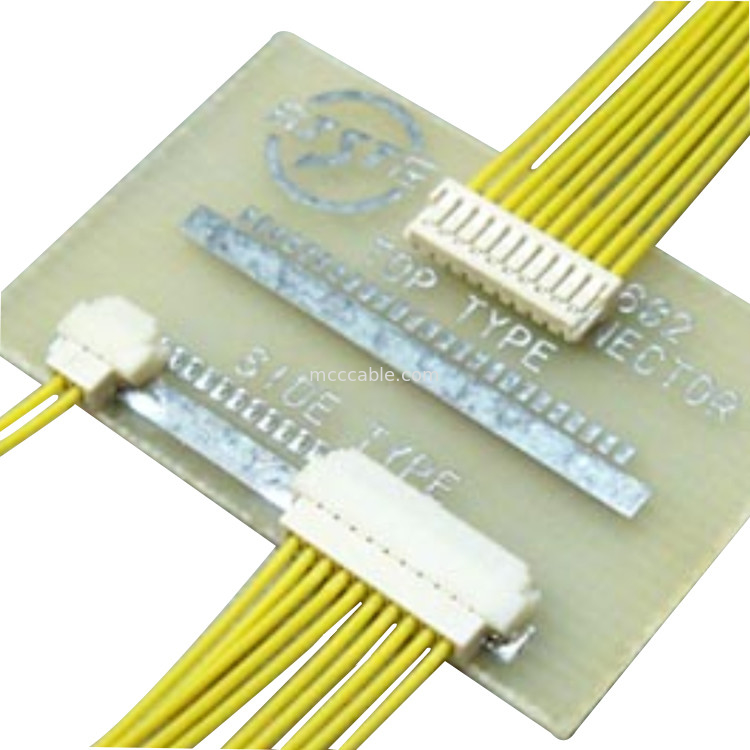 कस्टम JST 3pin वायर हार्नेस 0.8 मिमी पिच वायर को SUHR-03V-S केबल पर चढ़ने के लिए
