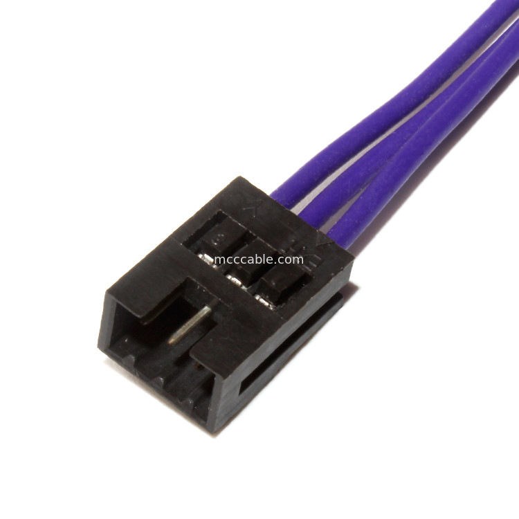कस्टम JST 3pin वायर हार्नेस 0.8 मिमी पिच वायर को SUHR-03V-S केबल पर चढ़ने के लिए