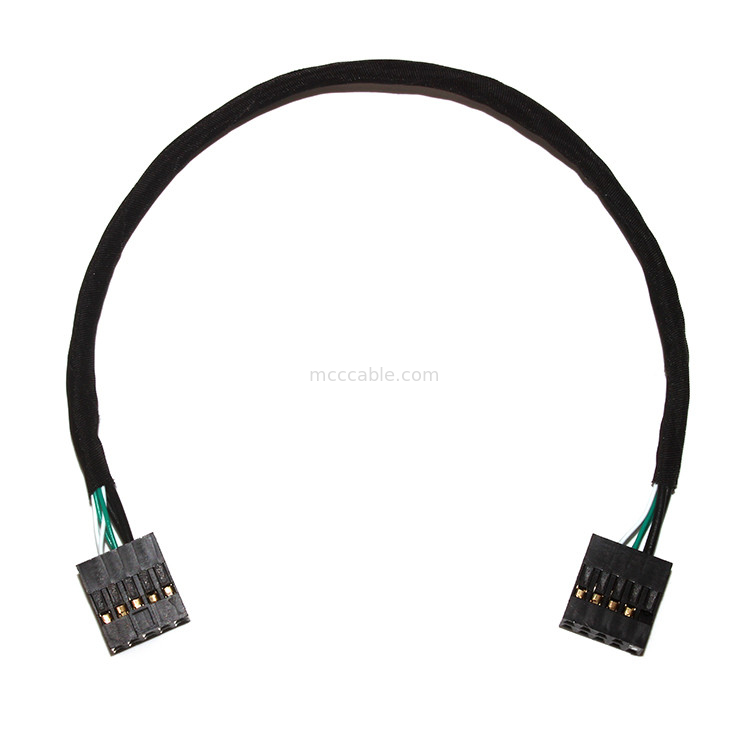 MOLEX 22-55-2101 TO 22-55-2101 DUAL USB APPLE PCB के लिए केबल असेंबली
