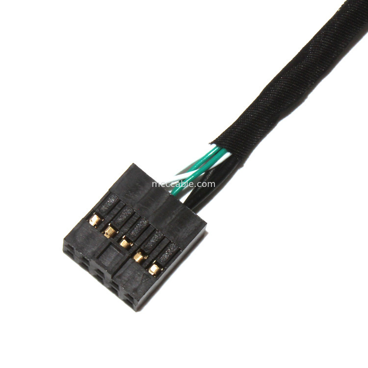 MOLEX 22-55-2101 TO 22-55-2101 DUAL USB APPLE PCB के लिए केबल असेंबली