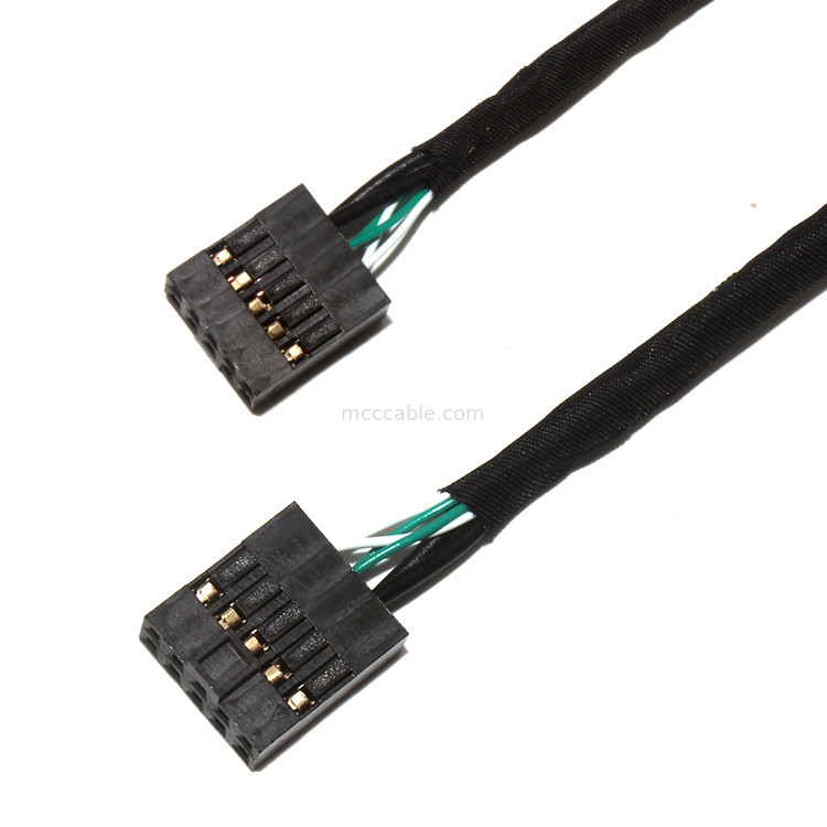 MOLEX 22-55-2101 TO 22-55-2101 DUAL USB APPLE PCB के लिए केबल असेंबली