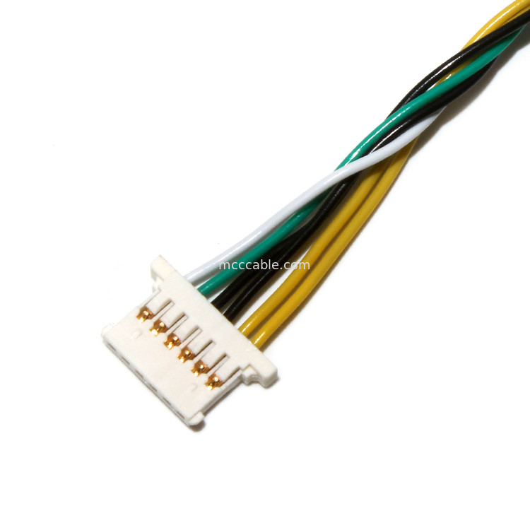 1.25 मिमी एलईडी केबल असेंबली, Molex Cable विधानसभा 51146 0600 से JST PHR 6