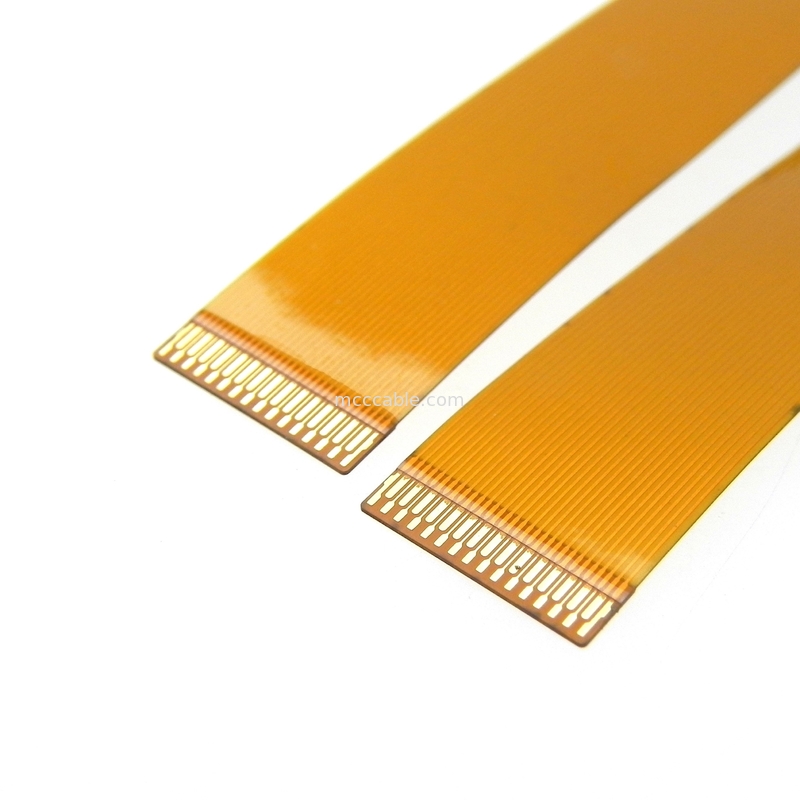 बोर्ड FFC FPC केबल 0.3 Mm पिच 21pin लंबाई 60mm lvds 21 पिन कनेक्टर केबल