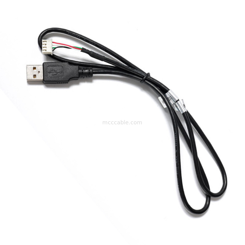 एक M प्लग हाई स्पीड Usb एक्सटेंशन केबल, JST XHP 4 USB 2.0 एक्सटेंशन कॉर्ड