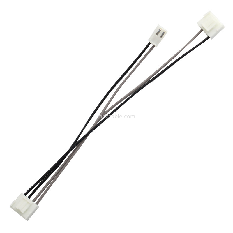ISO13485 12 पिन 22AWG 100mm लंबाई पावर केबल असेंबली Jst Vhr-4n Jst Vhr-2n R3
