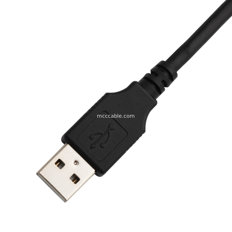 28AWG USB 2.0 से JST SPH-4 कस्टम वायर हार्नेस 9 पिन lvds डिस्प्ले कनेक्टर