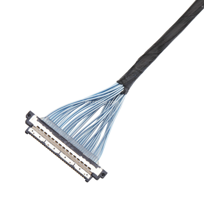 Kel Ssl20-30s To I  20454-030 Lvds Edp केबल असेंबली 0.5mm पिच 46 AWG