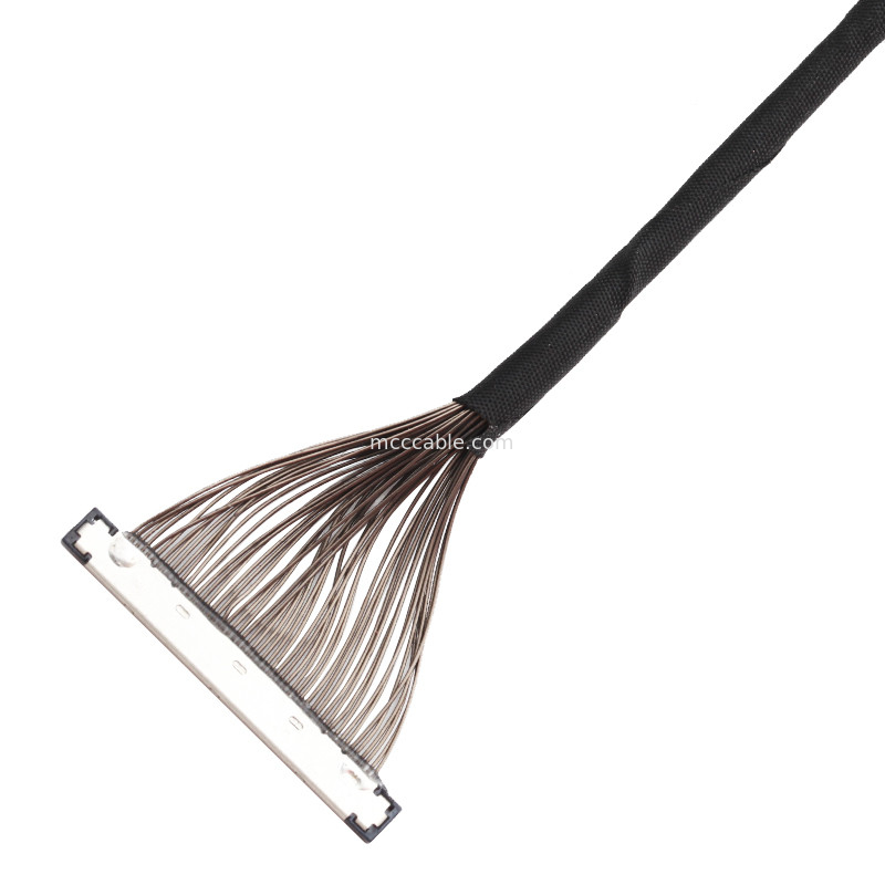 DF36C-50P-0.4SD से DC-2813C Lvds Edp केबल असेंबली 46AWG जिम्बल के लिए