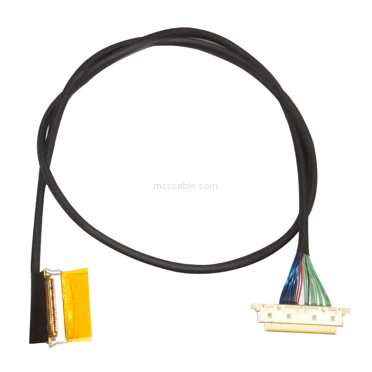 मेडिकल एलसीडी मॉनिटर के लिए ACES 50204-040 MCC LVDS वायर असेंबली ISO13485