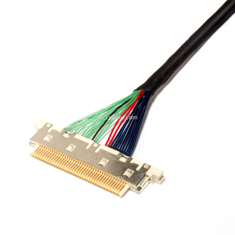 मेडिकल एलसीडी मॉनिटर के लिए ACES 50204-040 MCC LVDS वायर असेंबली ISO13485