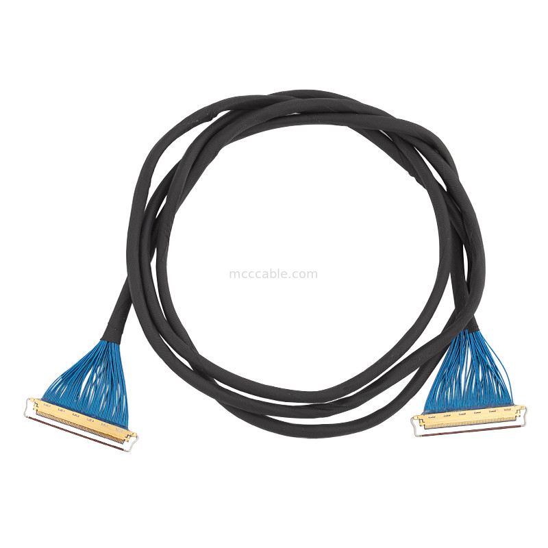 माइक्रो कोएक्सल Lvds EDP केबल असेंबली I  20633-260t-01s lvds डिस्प्ले कनेक्टर