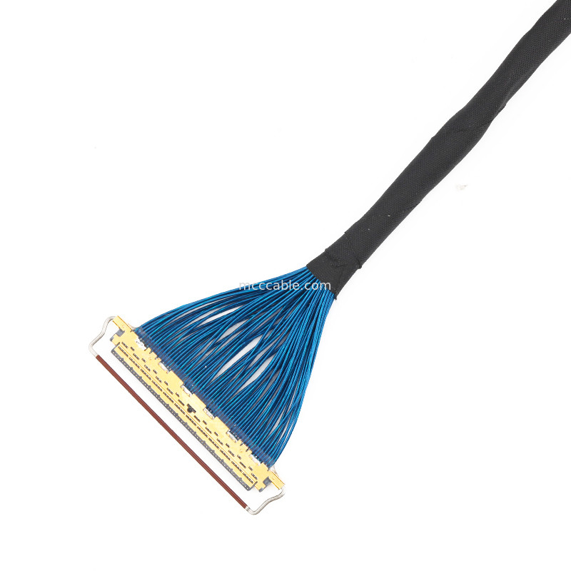 माइक्रो कोएक्सल Lvds EDP केबल असेंबली I  20633-260t-01s lvds डिस्प्ले कनेक्टर