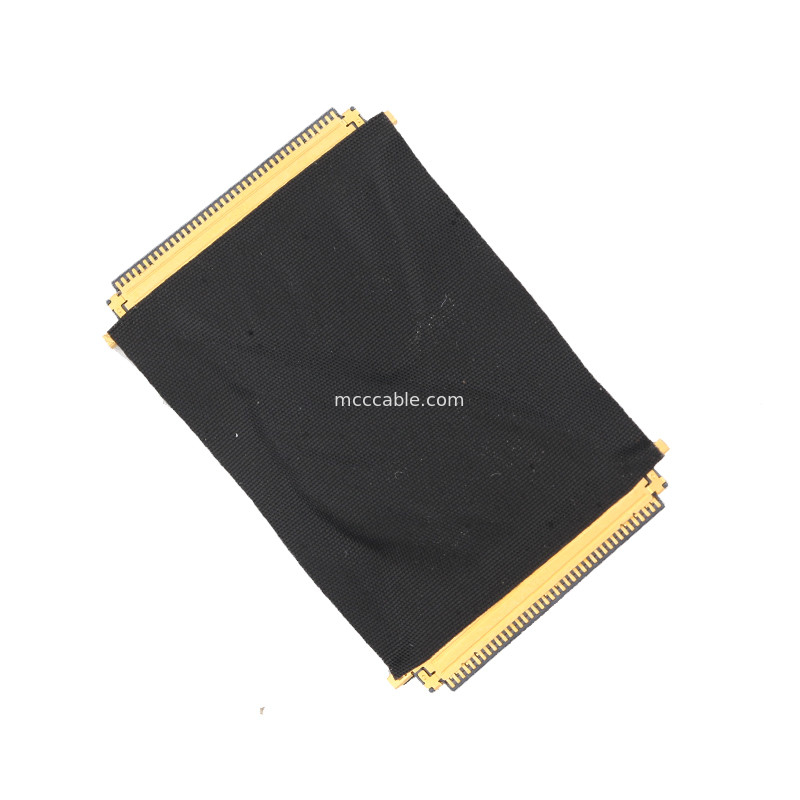 लंबाई 50mm JAE HD1P040-CSH2 HD1P040MA1 LCD LVDS EDP केबल lvds 40 पिन कनेक्टर केबल