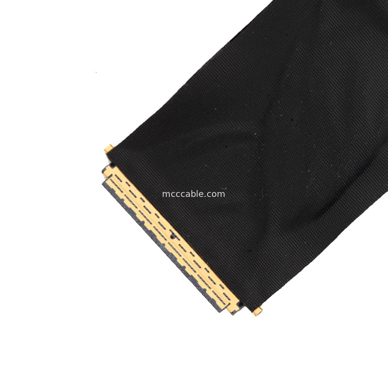 लंबाई 50mm JAE HD1P040-CSH2 HD1P040MA1 LCD LVDS EDP केबल lvds 40 पिन कनेक्टर केबल