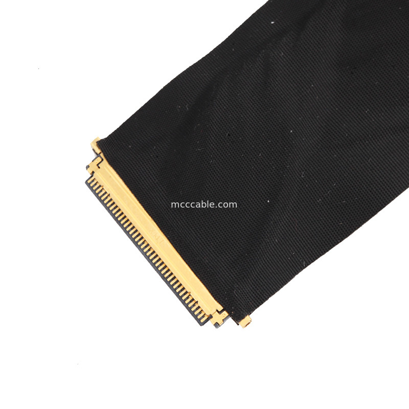 लंबाई 50mm JAE HD1P040-CSH2 HD1P040MA1 LCD LVDS EDP केबल lvds 40 पिन कनेक्टर केबल