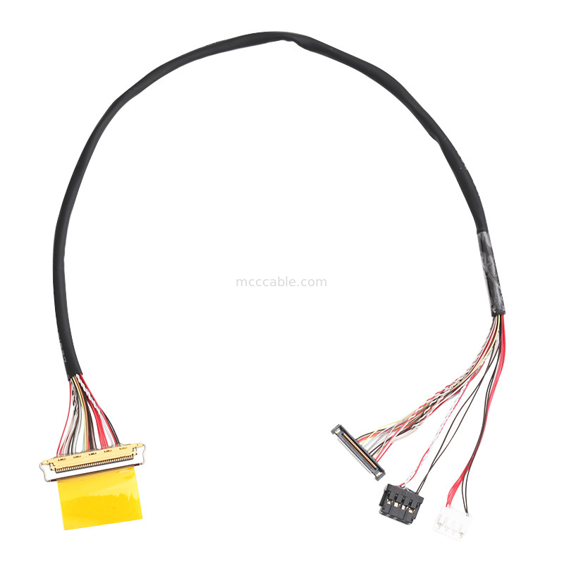 Jst Phr-4  20453-240t-03 से 20380-R30t-06 lvds हार्नेस केबल असेंबली