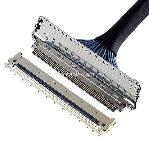 20680 20788 20789 20790 0.4 मिमी पिच क्षैतिज संभोग प्रकार सूक्ष्म समाक्षीय कनेक्टर Mellanox