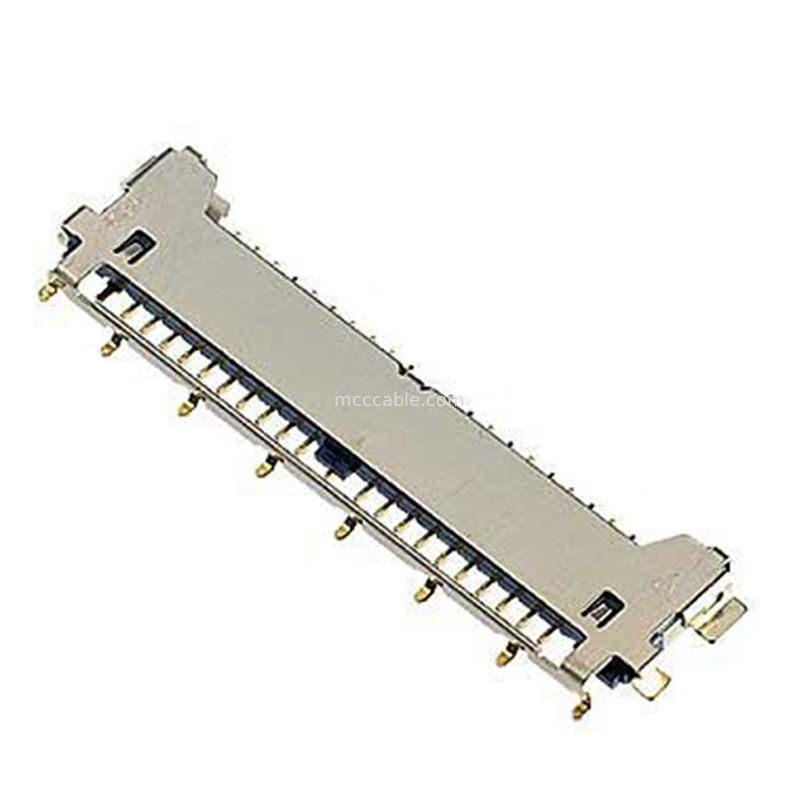 lvds कनेक्टर प्रकार 40 पिन lvds कनेक्टर 20977-040T 040E 01 क्षैतिज संभोग प्रकार माइक्रो-समाक्षीय कनेक्टर