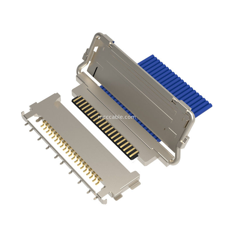 20846-020T-01 0.5 मिमी पिच क्षैतिज संभोग प्रकार सूक्ष्म समाक्षीय कनेक्टर