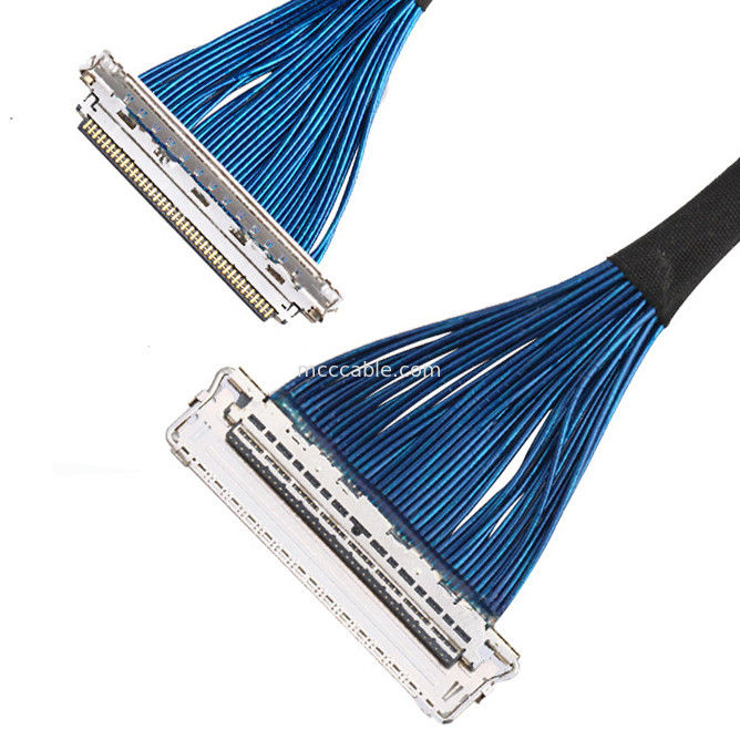 माइक्रो कोएक्स Mipi Dsi Lvds ईडीपी केबल असेंबली 20846 20Pin 20846-020t-02 20847-020t-02 20P