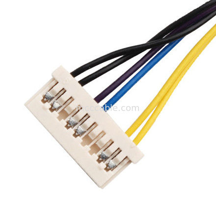 घंटे 9 पिन वायर हार्नेस असेंबली Df14-9s-1.25c से Jst 6 पिन Phr-6 26awg