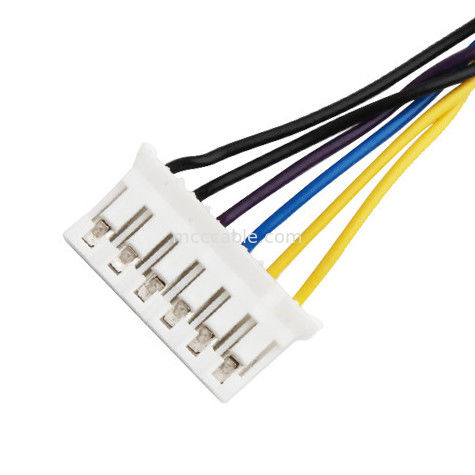 घंटे 9 पिन वायर हार्नेस असेंबली Df14-9s-1.25c से Jst 6 पिन Phr-6 26awg