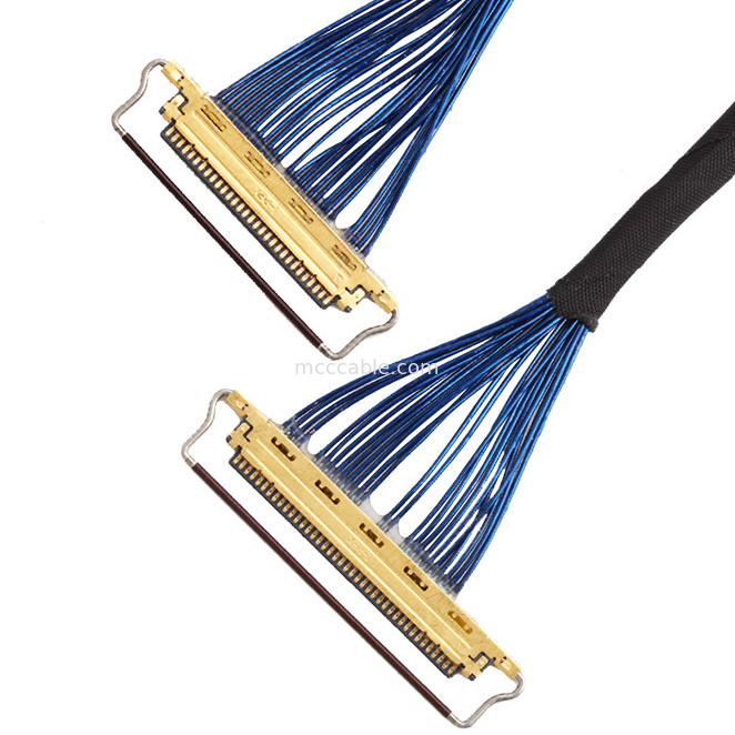 44AWG SGC LVDS EDP केबल  0.5mm पिच 20453-330t-13 से 20453-340t-13