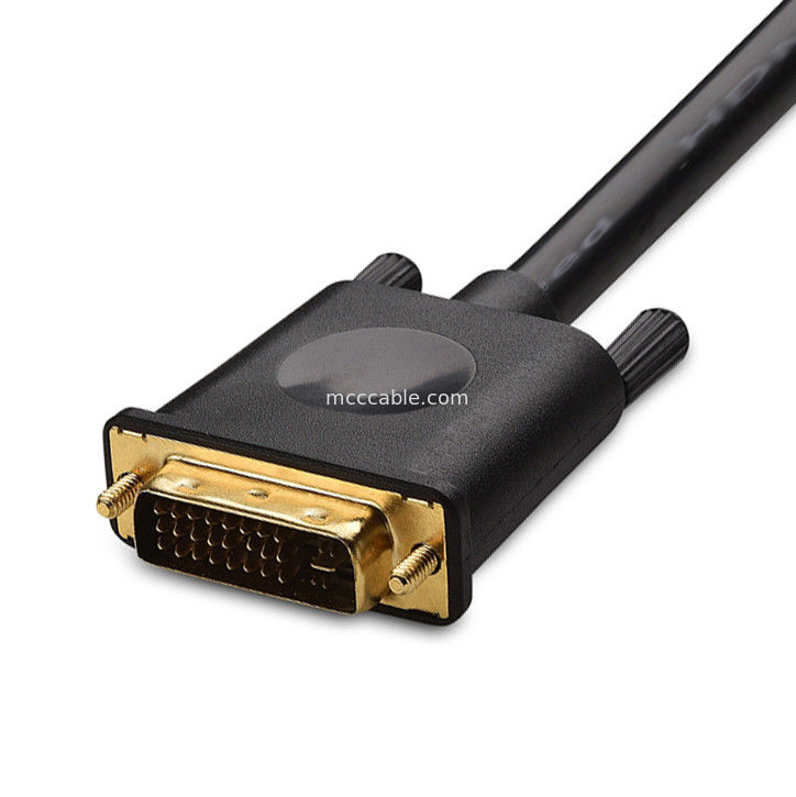 ROHS DVI-I 24+5 पिन टू वीजीए केबल एलवीडीएस एलसीडी असेंबली कनेक्टर OEM / ODM