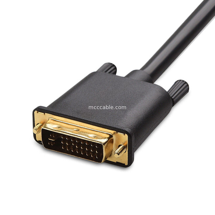ROHS DVI-I 24+5 पिन टू वीजीए केबल एलवीडीएस एलसीडी असेंबली कनेक्टर OEM / ODM