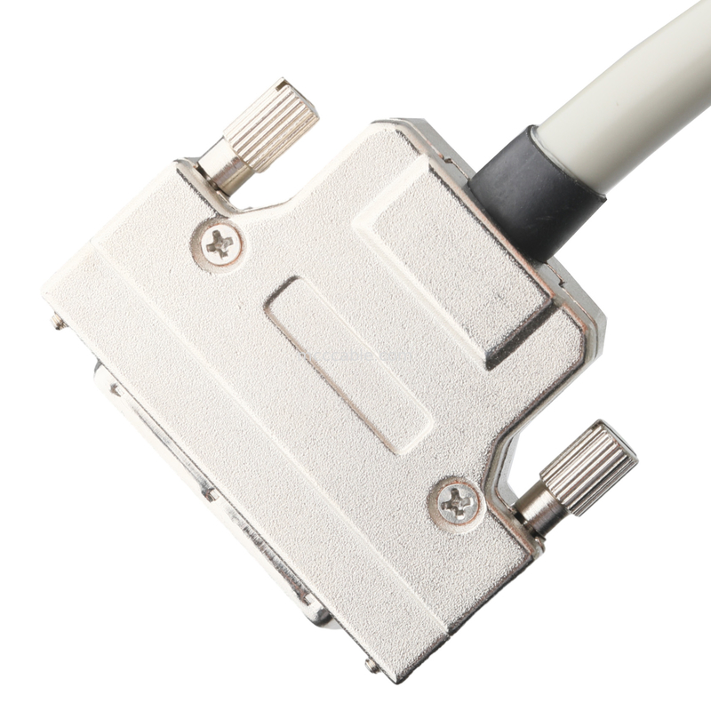 Hd D Sub Db50 केस जस्ता मिश्र धातु निकेल लेपित D-Sub Mdr प्लग Od 90mm