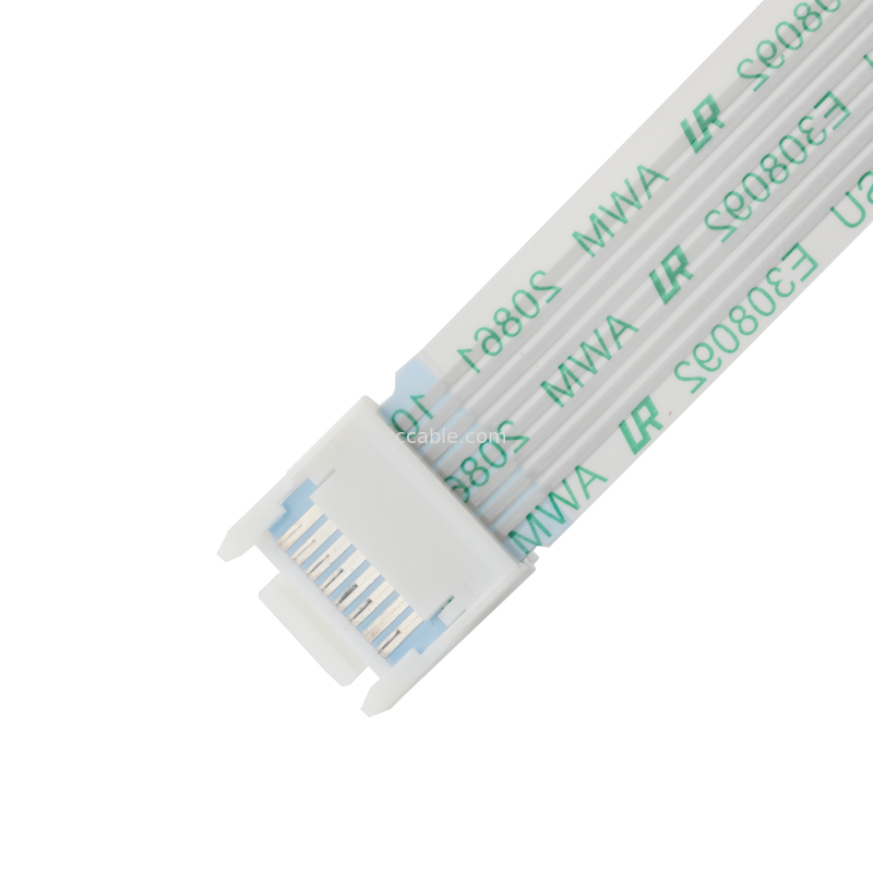 ROHS FFP/FPC 6Pin सफेद IS100-L08T-C46-C से HS100-L08N-N62 काला पिच 1.0 मिमी OEM/ODM
