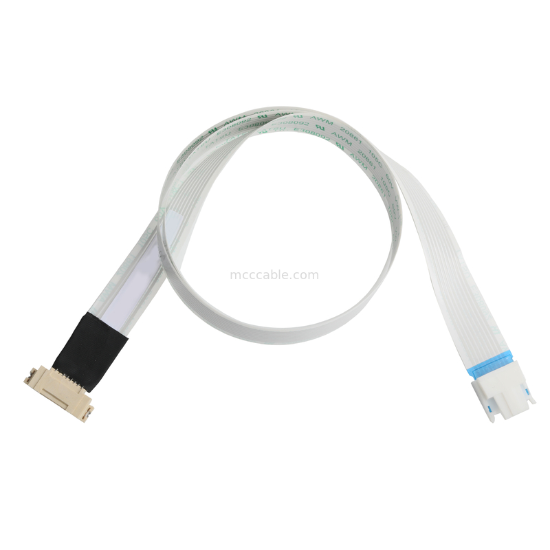 ROHS FFP/FPC 6Pin सफेद IS100-L08T-C46-C से HS100-L08N-N62 काला पिच 1.0 मिमी OEM/ODM