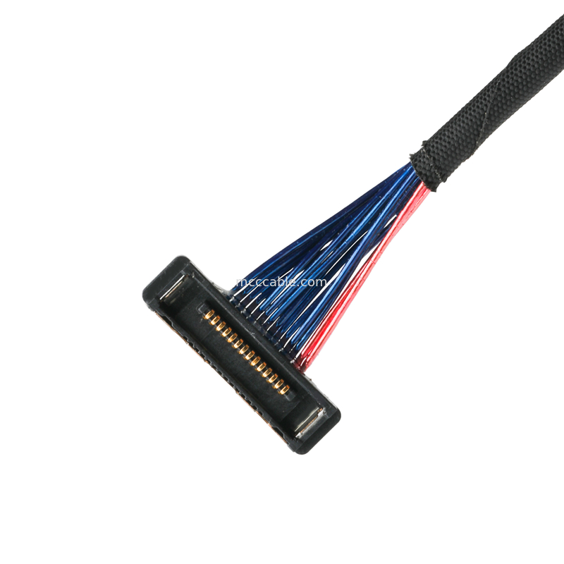 सूक्ष्म समाक्षीय केबल 20380 कनेक्टर 20380-R14T-06 0.4 मिमी पिच 14P कनेक्टर