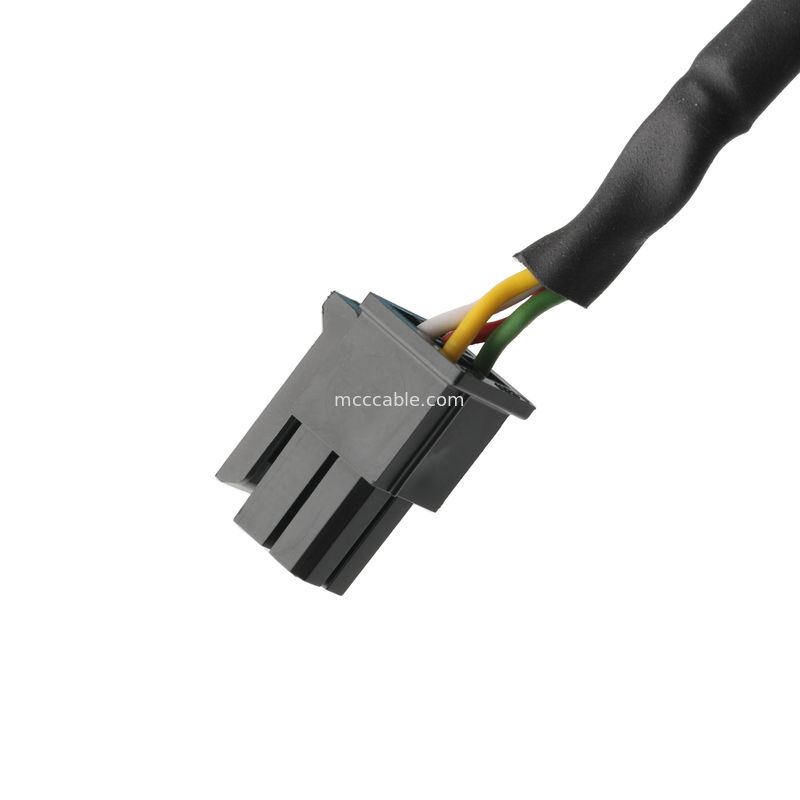 PUSHBUTTON एलईडी सफेद M12 IP65/IP67 HSG पुरुष 43025-0400 पिच 3.0 मिमी एमएक्स पावर स्विच एक्टिवेटर के लिए