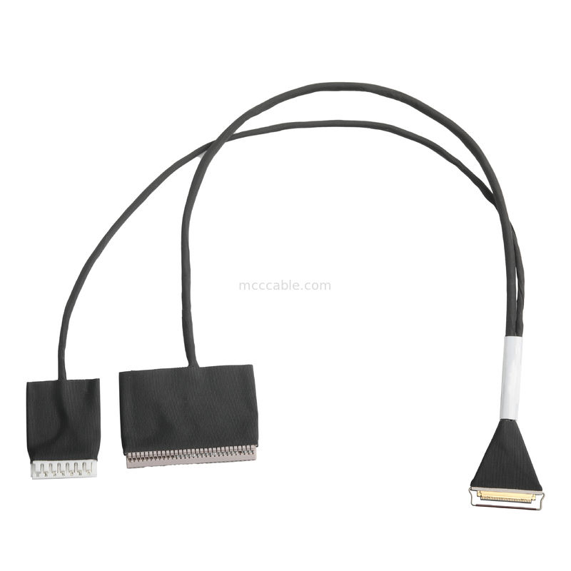 माइक्रो कोएक्सियल 20453-230T से DF14-30P और JST EH-7P 30P केबल असेंबली 0.5 मिमी पिच OEM/ODM