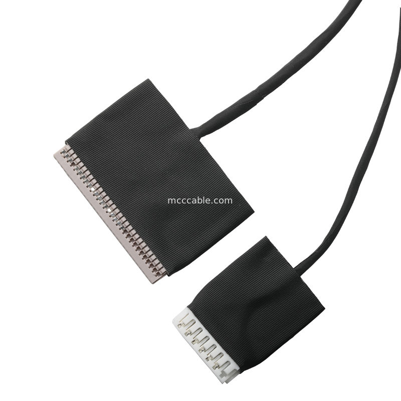 माइक्रो कोएक्सियल 20453-230T से DF14-30P और JST EH-7P 30P केबल असेंबली 0.5 मिमी पिच OEM/ODM