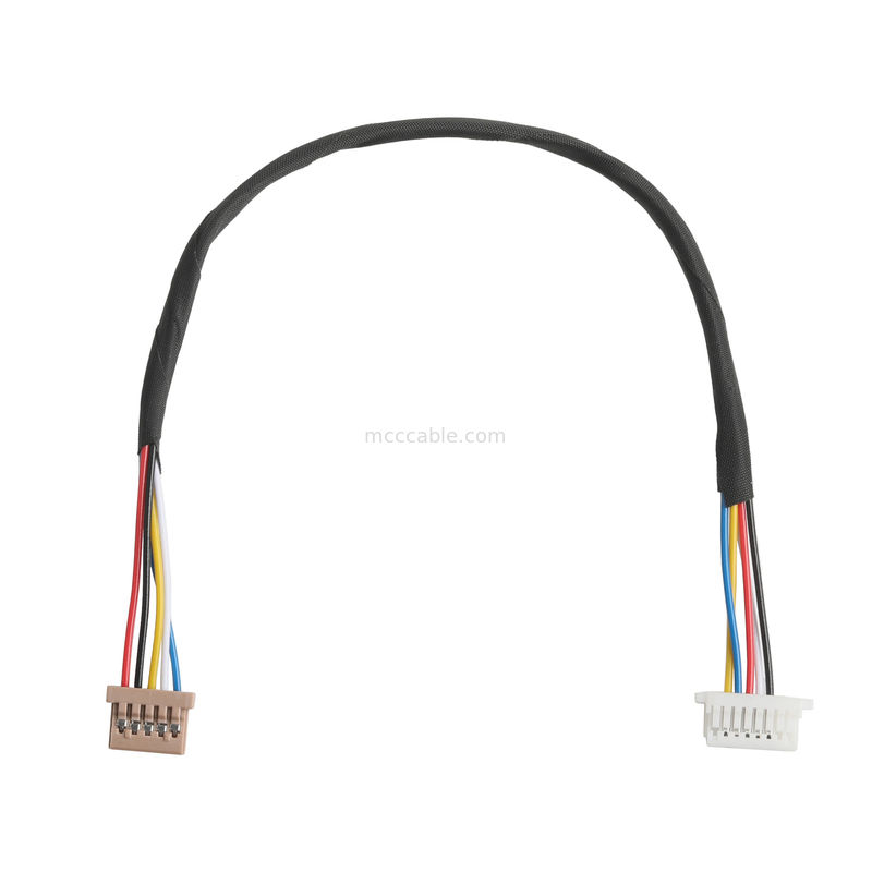 DF14-5P से SH1.0 8P UL1571 28AWG केबल कनेक्टर असेंबली OEM/ODM