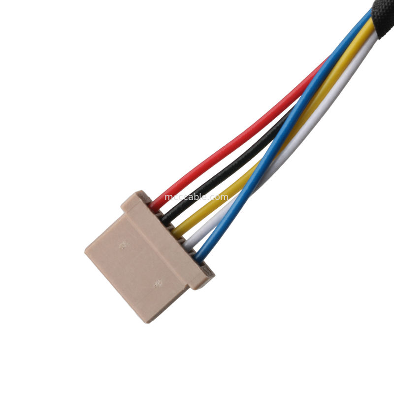 DF14-5P से SH1.0 8P UL1571 28AWG केबल कनेक्टर असेंबली OEM/ODM