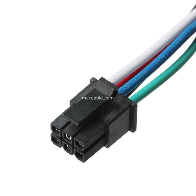 LHE 2147552062 MX3.0 6P से PJ-019 DC पावर कनेक्टर केबल UL1007 20AWG केबल